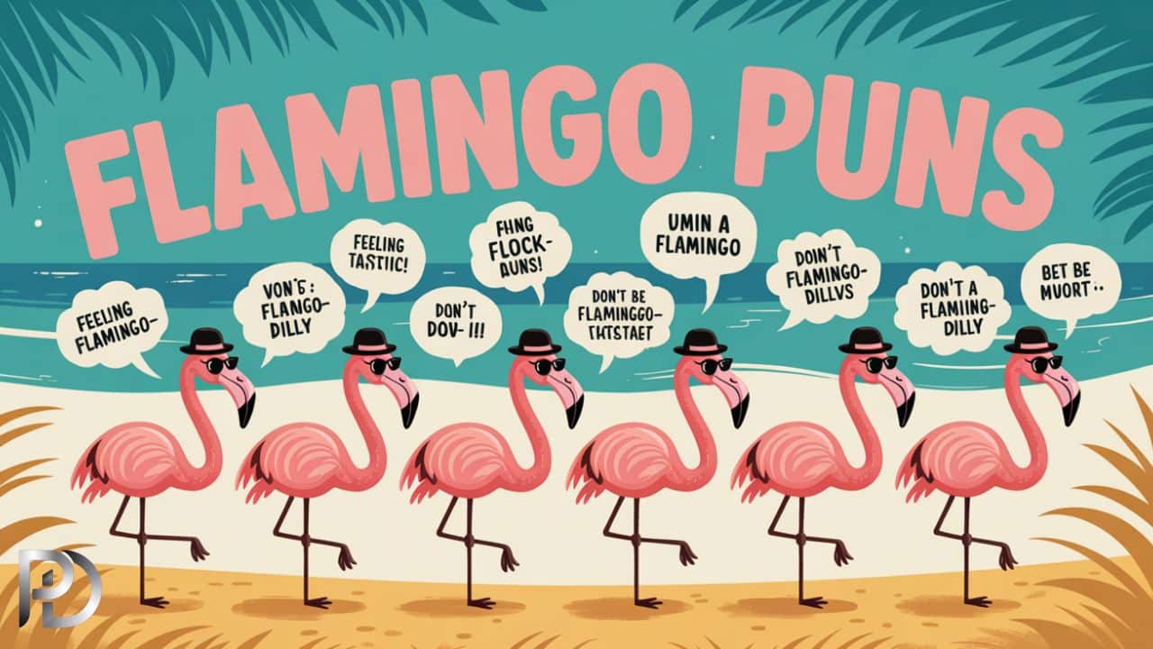 210 Hilarious Flamingo Puns To Brighten Your Conversations