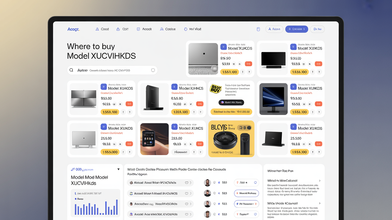 Where To Buy Model XUCVIHKDS: Your Ultimate 2025 Purchasing Guide