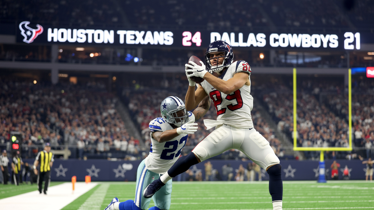 Houston Texans vs. Dallas Cowboys Match Player Stats: Full Game Breakdown and Key Performances