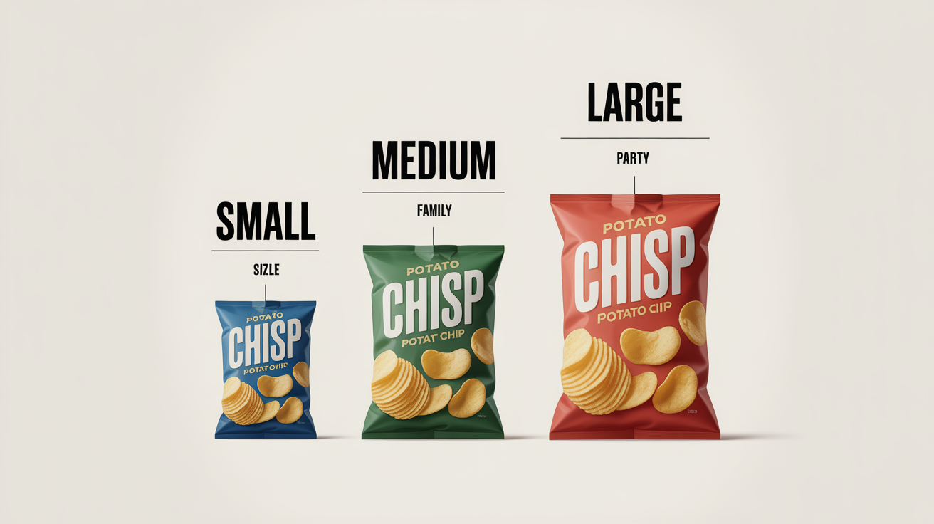 Chip Bag Sizes