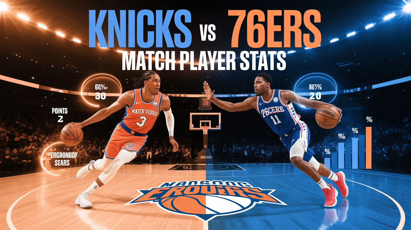 Knicks vs 76ers Match Player Stats: A Detailed Breakdown